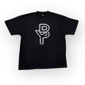 BawnYahsuh876 Rhinestone Logo Tee – BY Black Ice Edition