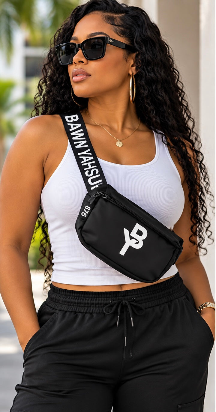 BawnYahsuh876 Logo Waterproof Sports Crossbody Bag