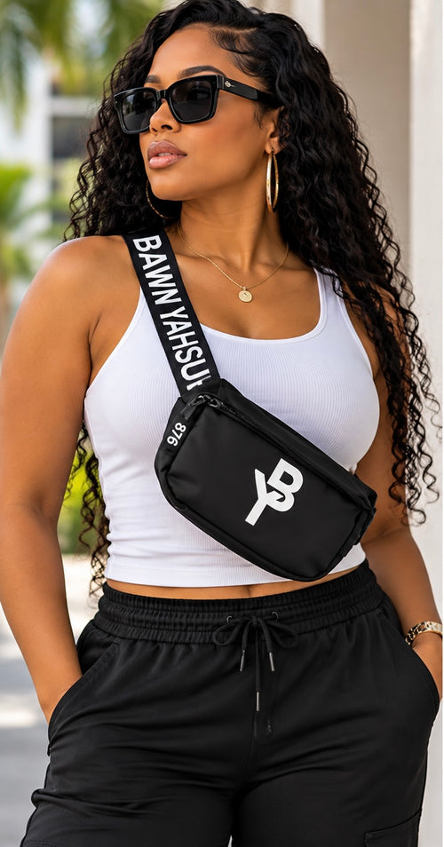 BawnYahsuh876 Logo Waterproof Sports Crossbody Bag