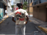 Badmind Caah Stop Progress Short Sleeve Oversized T-Shirt