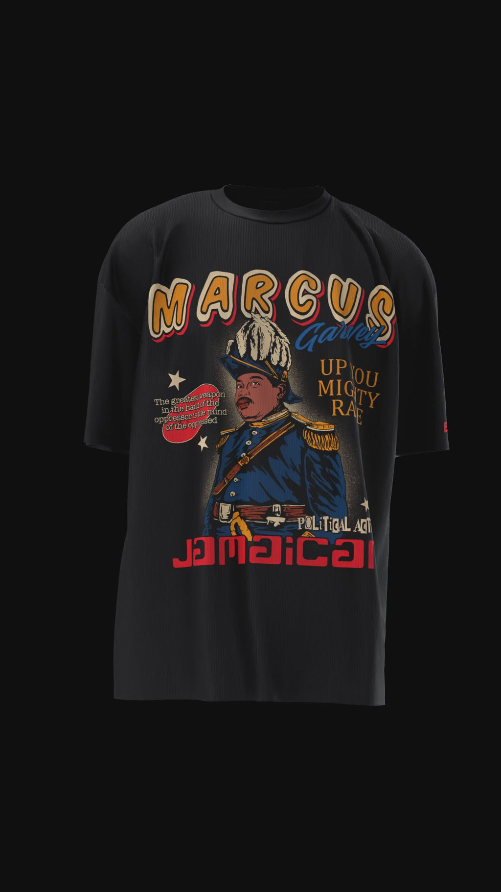 Marcus Garvey Short Sleeve T-Shirt