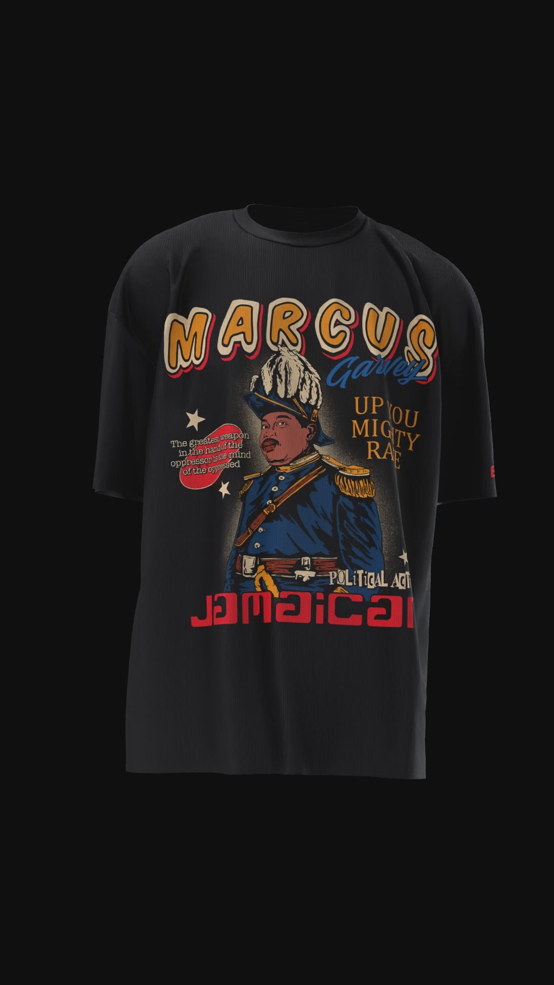 Marcus Garvey Short Sleeve T-Shirt