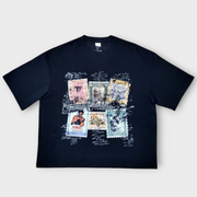 Jamaican Stamp Tee — Oversized Boxy Fit